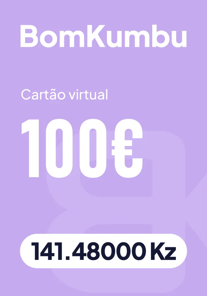 Cartão BomKumbu 100€