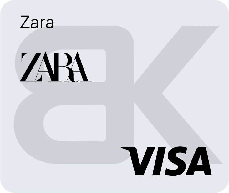 Cartão BomKumbu Zara